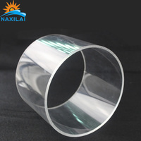 Clear Rci Acrylic Drums Lucite Acrylic Drum Shield Dw Acrylic Drum Shell Set avec chanfrein à 45 degrés Bearing Edge aux deux extrémités