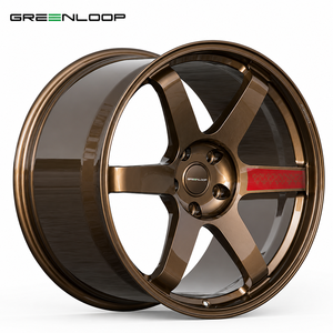 Greenloop รถแข่ง<span class=keywords><strong>ก</strong></span>ีฬาแข่งรถปลอมแปลง<span class=keywords><strong>ล้อ</strong></span>อัลลอย <span class=keywords><strong>Te37</strong></span> 5X114.3 18-22นิ้วผิวสีดำด้านสภาพใหม่สำหรับ GTR - Product Image 6