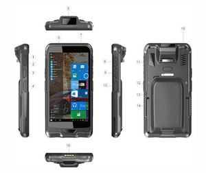 Industrial Grade Handheld <strong>Computer</strong> <strong>PDA</strong> 6.5 Inch Screen Windows 10/11 8GB+128GB Memory 1D/2D Barcode Scanner Optional Stock - Product Image 1