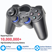 Manette de jeu sans fil 2,4 G, joystick, contrôleur de jeu, joypad pour PS3, PC, Android