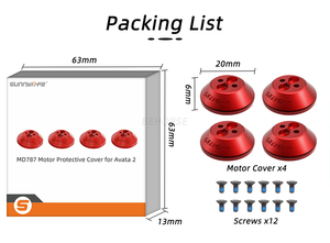 DJI Avata 2无人机保护附件的防尘电机盖发动机保护罩 - Product Image 6