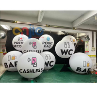 Ballons publicitaires géants à LED sur trépied, décoratifs pour événements extérieurs, gonflables et lumineux