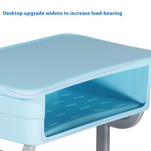 Wholesale SONYGE Modern Metal Study <b>Table</b> Chair Set for Primary & Secondary School Students <b>Adjustable</b> Height 1 Year Warranty ST - Product Image 3