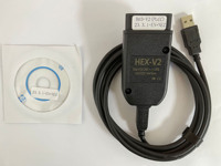 HEX V2 VAG V25.3 V24.7 VCDS 5053 AT162+FT232 for Volkswagen Audi and More