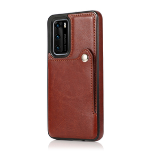 Pratica <span class=keywords><strong>custodia</strong></span> sottile in pelle PU per telefono <span class=keywords><strong>Huawei</strong></span> P40 <span class=keywords><strong>Lite</strong></span> <span class=keywords><strong>Mate</strong></span> 30 elegante Cover per <span class=keywords><strong>cellulare</strong></span> - Product Image 2
