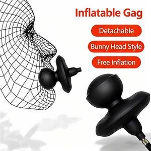 Adult Role Play Adjustable <strong>Inflatable</strong> Butterfly <strong>Gag</strong> - Product Image 3