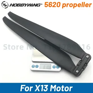 Hélices Plegables de Fibra de Carbono Originales para Hobbywing 5620 FOC, para Sistema de Motor X13, CCW/CW, Accesorios para Drones - Product Image 2
