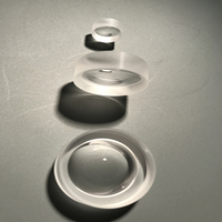 Lentille optique double concave Dia25mm QF50GTI en matériau optique pour élargisseur laser avec revêtement antireflet
