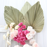 Guirlande de fleurs artificielles en soie en forme de feuilles de roseau pour décorations de mariage, banquets, fêtes, accueils et Noël, écologique D