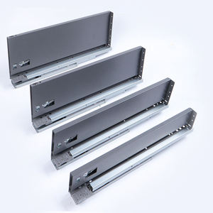 Nhiệm Vụ Nặng Nề Kim Loại Mềm Đóng Cửa Mỏng Công Cụ Tủ Cưỡi Đường Sắt Hộp Ngăn Kéo Trượt - Product Image 1