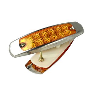 Arancione 24V 12V luci di posizione laterali, Kit luce del cofano con targa di cortesia per camion, autobus, barche, furgoni e auto - Product Image 3