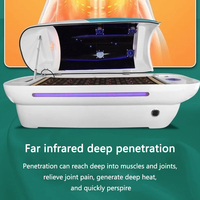 Cápsula de Spa Multifuncional de Biorresonancia, Máquina Adelgazante, Cápsula de Terapia de Luz LED Infrarroja, Sauna de Ozono