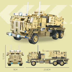 58157 M142 Lanzador de Cohetes Autopropulsado, Bloques de Construcción de Partículas Pequeñas, Modelo Educativo para Niños, Juego de Bloques de Plástico - Product Image 4