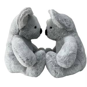 Aangepaste Hoge Kwaliteit Collectie Shay Koala Beer Pluche Knuffel Speelgoed Super Zacht Grijs Wit Sleutelhanger Gewassen Techniek Schattige Pp - Product Image 6
