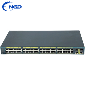 Switch PoE géré 48 ports 10/100 Mbps avec 2 ports Gigabit Cuivre + 2 ports SFP Uplinks LAN Lite pour déploiement réseau de bureau <span class=keywords><strong>WS</strong></span>-<span class=keywords><strong>C2960</strong></span>+<span class=keywords><strong>48PST</strong></span>-L/<span class=keywords><strong>S</strong></span> - Product Image 4