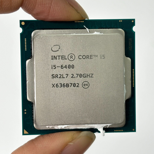 Used I5-6400 2.7 GHz 4-Core CPU (6M Cache, 65W, LGA 1151)