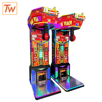 Máquina de Boxeo TOPWAY que Funciona con Monedas, Juego de Arcade para Medir la Fuerza, Ideal para Bares, Pubs y Centros de Entretenimiento, Diversión para Adultos