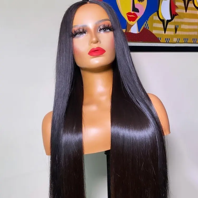 Free Shipping 13X6 Hd Lace Frontal Wig Human Hair Pre Plucked Raw Indian Hair Wigs