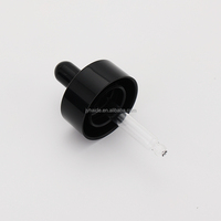Offres Spéciales brillant or argent lisse verre pipette aluminium compte-gouttes fournisseur pour sérum huile essentielle soins de la peau