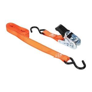 Sangle à cliquet robuste Sangle d'arrimage de cargaison Sangle à cliquet extra longue avec poignée ergonomique - Product Image 1