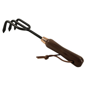 Cultivateur de <span class=keywords><strong>jardin</strong></span> VERTAK, <span class=keywords><strong>râteau</strong></span> à fleurs, artisanal, <span class=keywords><strong>en</strong></span> acier au carbone noir avec manche <span class=keywords><strong>en</strong></span> <span class=keywords><strong>bois</strong></span>, <span class=keywords><strong>pour</strong></span> la culture des fleurs dans le <span class=keywords><strong>jardin</strong></span> - Product Image 3