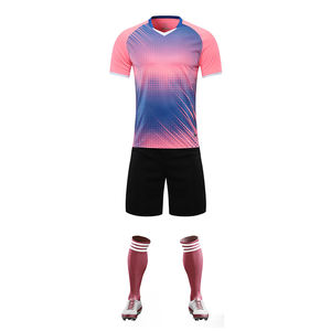 2023 Beste Kwaliteit Nieuwe Ontwerp Voetbal Kits Ademende Mesh Sportkleding Voor Mannen Voetbal Jersey Met Team Logo - Product Image 2