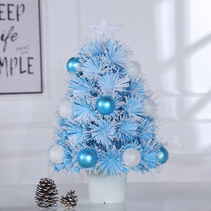Navidad Lampada Arvores Co-Arts 61cm or Custom Size <b>Tabletop</b> Led Blue Fiber Optic Christmas <b>Tree</b> for Sale Arvore De Natal - Product Image 4