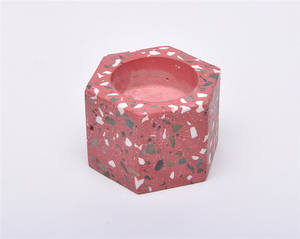Fatti a mano da tavolo tealight candle holders a buon mercato terrazzo vaso di fiori succulente piccola pentola - Product Image 4