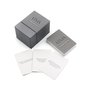 Cartes de jeu personnalisées de haute qualité, imprimées par un fabricant, pour des jeux de conversation personnalisés entre amis et en groupe - Product Image 6