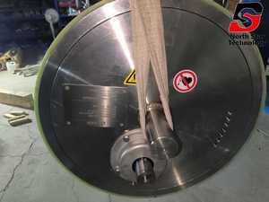 Scrap Magnetic Separator Machine Single Strong Magnetic Roller-NdFeB High Intensity 220V 5-10t/h Capacity Vibrating Feeder for - Product Image 5