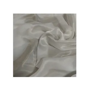 Tessuto di seta bianco PFD Georgette raso 100% tessuto di seta di gelso per la stampa