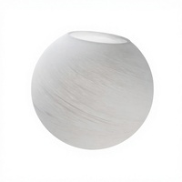 Abat-jour rond en verre givré minimaliste créatif, motif nuage, design à ouverture unique, couvercle de suspension pour éclairage domestique