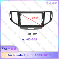 Kit de panneaux adaptateurs de façade de tableau de bord pour Honda Spirior 2009-2013 9 pouces LHD Texturé, Meilleure Vente, Prix de Gros