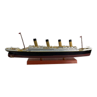 Décor nautique de bateau à voile Titanic, accessoires de décoration créative, cadeau artisanal, souvenir, 1 pièce