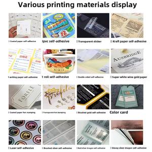 Étiquettes autocollantes transparentes en PVC pour les besoins quotidiens, rouleaux d'étiquettes pour machines d'emballage, étiquettes pour emballages alimentaires - Product Image 4