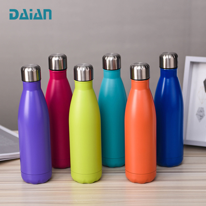 Герметичные вакуумные фляжки для питьевой воды из нержавеющей стали с логотипом на заказ
