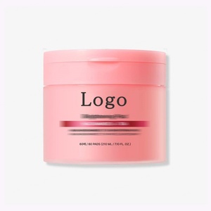 Custom 150g Skin Care <b>Plastic</b> <b>Packaging</b> Wet Compress Cotton Jar Facial Mask Eye Mask for Makeup Remover - Product Image 1