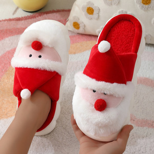 Pantuflas de Navidad para Mujer, Lindas y Peludas con Diseño de Reno, Cómodas para Interiores, con Amortiguación, Envío Rápido, para el Hogar y el Dormitorio - Product Image 2