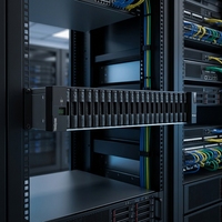 Boîtier d'extension de stockage NVMe Lenovo série DE 2U24, 24 baies, pour centre de données