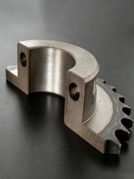 Pignon à alésage fendu 8 mm, 22/24/40 dents pour chaîne 428, compatible avec axe de kart 30/40/50 mm