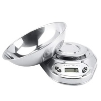 5Kg/1g cocina para hornear alimentos medición joyería portátil cocina de alta precisión balanza electrónica de cocina