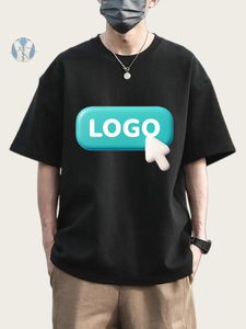 T-shirt Sportiva a Compressione Unisex in Cotone 100% da 230gsm Vestibilità Ampia - Morbida e Traspirante per Palestra - Product Image 2