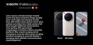 Nuovo Telefono CDMA Deca Core Edizione Leica 17 Ultra, Schermo da 6,9 Pollici, Snapdragon 8 Elite Gen <span class=keywords><strong>5</strong></span>, HyperOS <span class=keywords><strong>3</strong></span> - Product Image 6