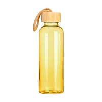 Bouteille d'eau recyclée RPET de 360 ml avec logo personnalisé, sans BPA, en RPET, PP et avec bouchon à vis