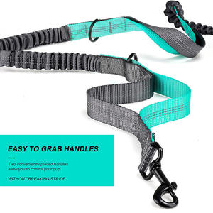 Tas Pinggang latihan hewan peliharaan luar ruangan multifungsi, tas pinggang olahraga anjing berjalan tali sabuk & tas lari Fanny - Product Image 6