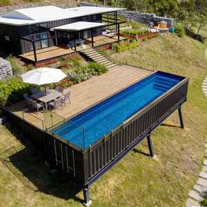 Piscine en fibre de verre écologique pour une utilisation en extérieur durable, protégée contre les UV et idéale pour le plaisir en famille dans votre espace extérieur - Product Image 5