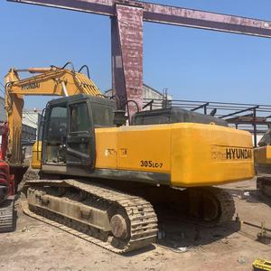 Excavadora Robex 305LC-7 usada original de Corea, equipo pesado de rendimiento estable para construcción de carreteras y trabajos en canteras. - Product Image 2