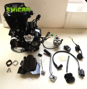 <span class=keywords><strong>Moteur</strong></span> <span class=keywords><strong>Lifan</strong></span> <span class=keywords><strong>250cc</strong></span> CG250 Refroidi par Air Démarrage Électrique/à Kick 165FMM - Product Image 2