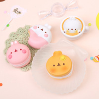 Boîte Mystère Coréenne Molamg Figurine Lapin Poulet Pâtissier Dessert Pudding PVC V4