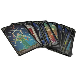 Tarjetas grandes De <span class=keywords><strong>Tarot</strong></span> De diseño OEM, cubierta De oráculo con impresión De caja, comprar publicidad en línea, tablero De papel De póker, 500 Uds. - Product Image 5